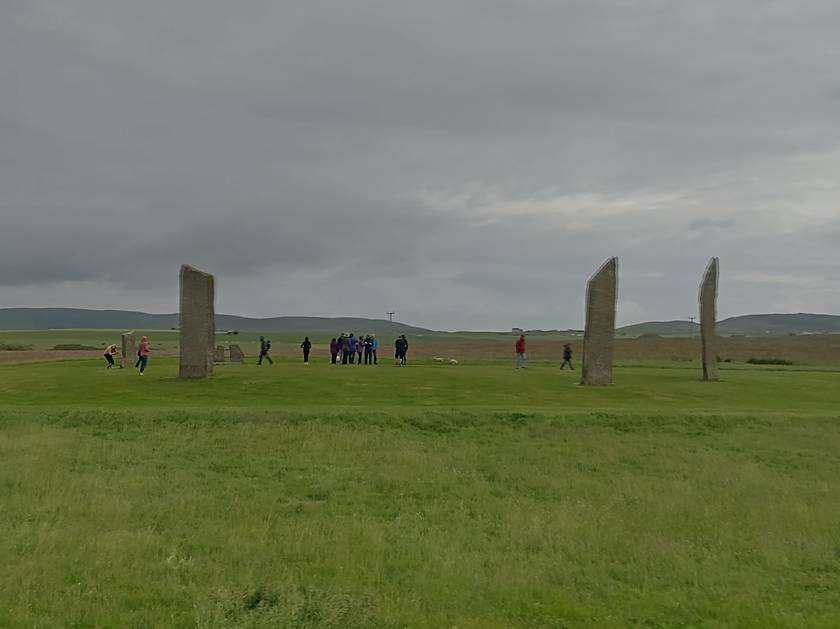 De Orkney eilanden en de haven van Kirkwall