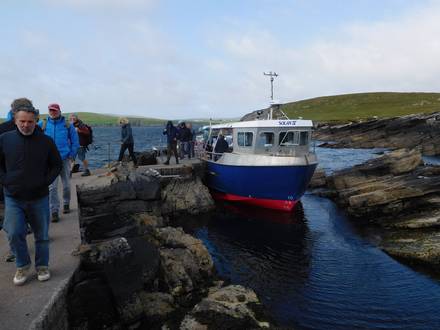 De Shetland eilanden en de haven van Lerwick (3)