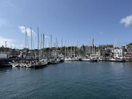 De Shetland eilanden en de haven van Lerwick (5)