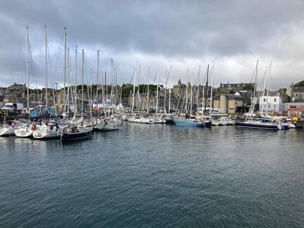 De Shetland eilanden en de haven van Lerwick (7)